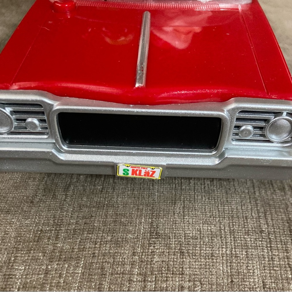 Gemmy Christmas Low Rider Red Impala Santa Reindeer Musical Light Up - Picture 7 of 11